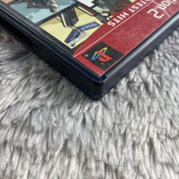 Grand Theft Auto San Andreas (PlayStation 2, 2004) PS2 Game Disc Case Manual Map - Picture 14 of 15